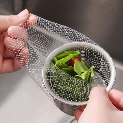 일회용 싱크대 배수구 음식물 거름망 100매 DD10892