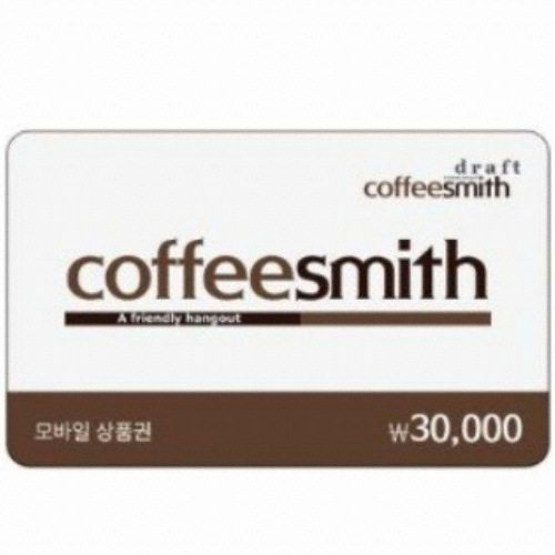 커피스미스 커피스미스 모바일 금액권 (3만원)_이미지