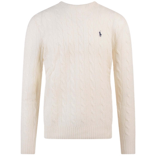 랄프로렌 폴로 케이블 니트 스웨터 710876762 (010, 크림)