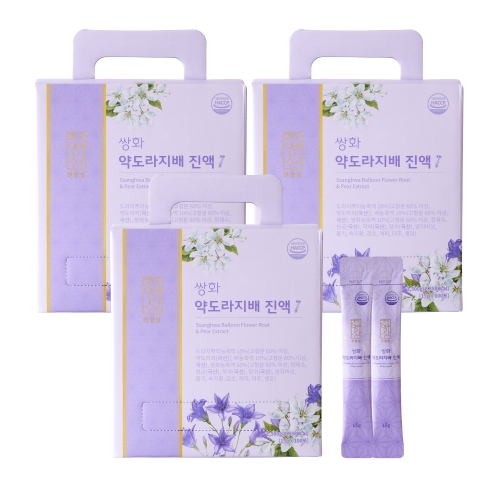 천양삼 쌍화 약도라지배 진액스틱 15g 100포 (3개)