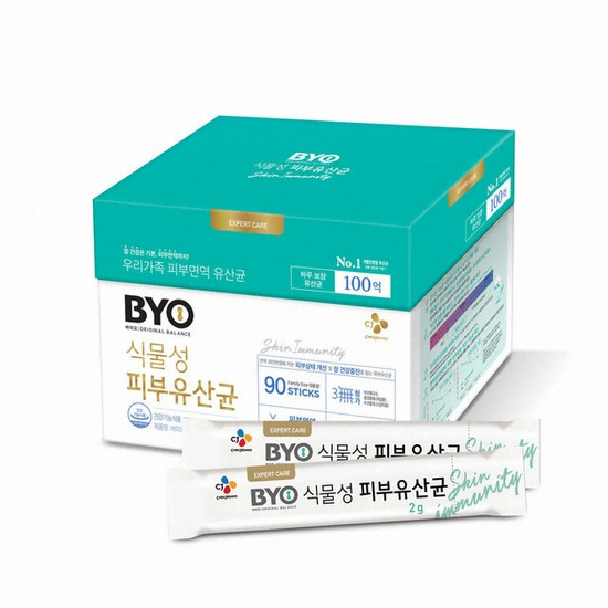 BYO(바이오) 식물성 피부 유산균 90포 (1개)_이미지