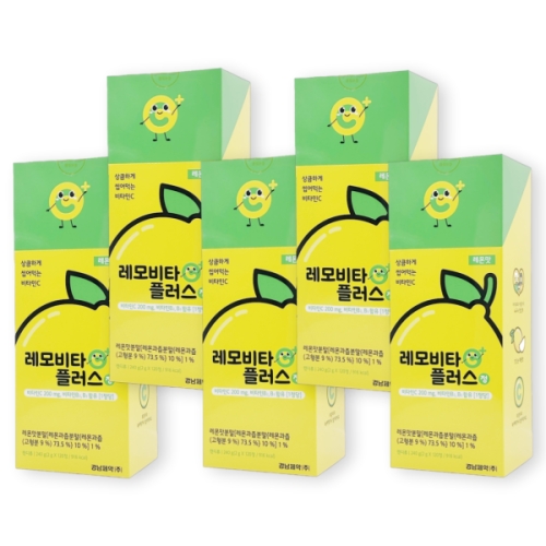 경남제약 레모비타플러스정 레몬맛 120정 (5개)_이미지
