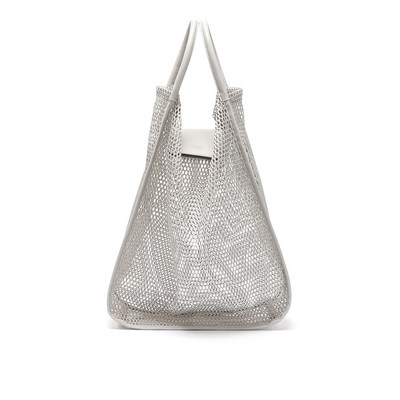 르마인 LMS5364 라이트그레이 메쉬마켓 쇼퍼백 숄더백 K아이보리_LMS5364FKI_이미지