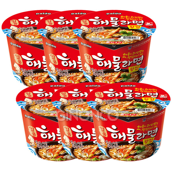 팔도 일품 해물라면 왕컵 110g (6개)_이미지