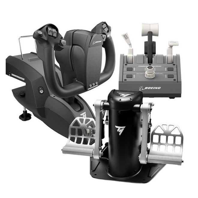 TCA YOKE PACK 보잉 에디션 +TPR 러더 페달_이미지
