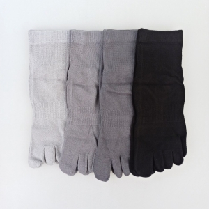 오마르샤리프 남자 남성 향균 방취 발냄새 무좀 단목 발가락 면 양말 4color one size