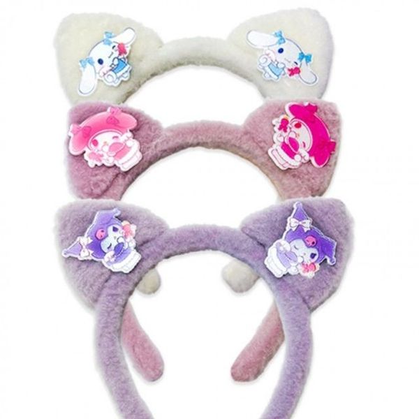 산리오 582GOM40 방한 아크릴 스타일 포인트 보들보들 뽀글이_이미지