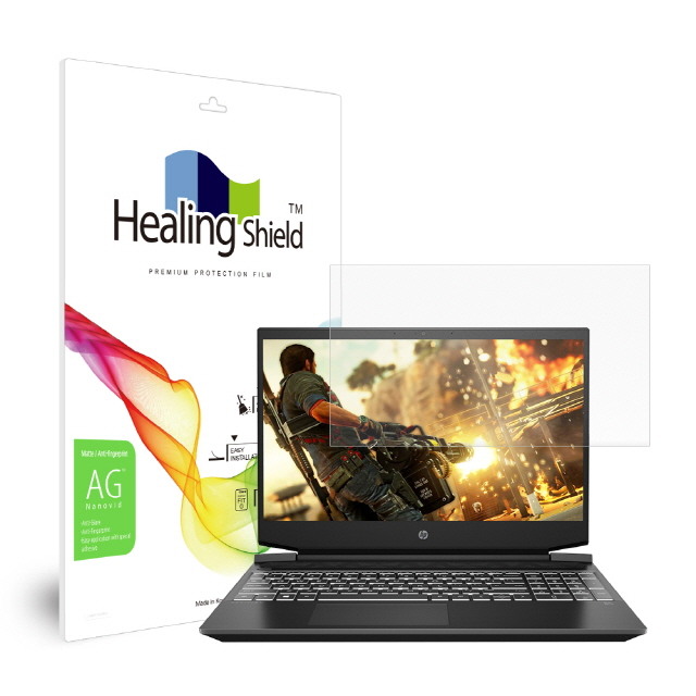 폰트리 힐링쉴드 HP 파빌리온 게이밍 15-ec0054ax 저반사 지문방지 액정보호필름