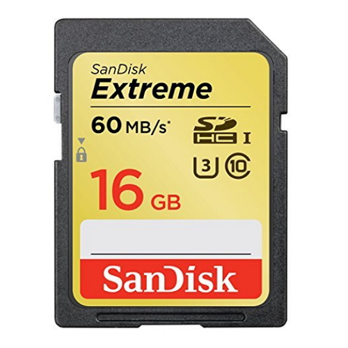 Sandisk SD Extreme 2014 Gen3 (16GB)
