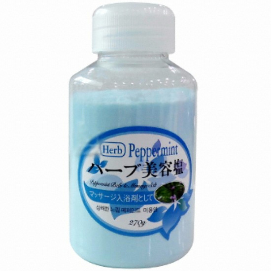 허바롬 허바롬 허브미용염 270g/페퍼민트x 1개/목욕탕/사우나/찜질방/한증막/미용염/바스/소금/목욕/마사지/솔트