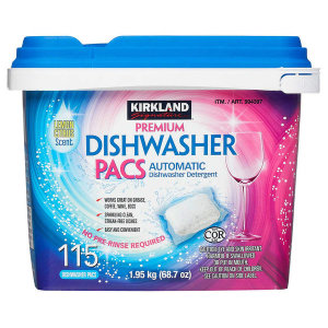 코스트코 커클랜드 울트라샤인 식기세척기 세제 115개입 (2개)_이미지
