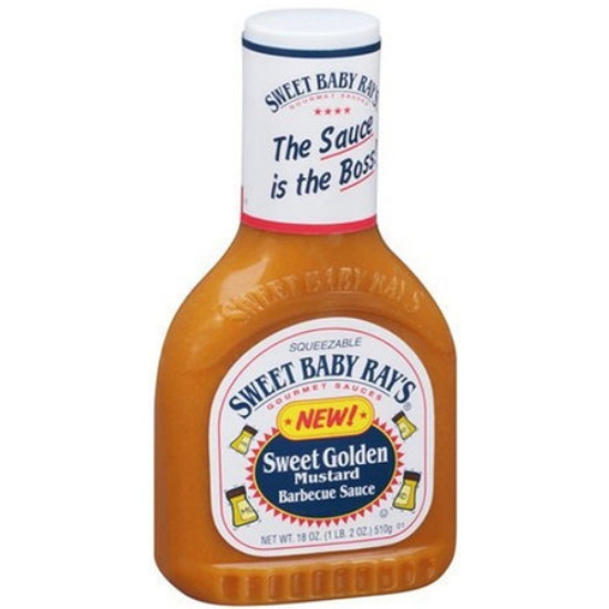 Sweet Baby Rays 골든 머스타드 바비큐 소스 510g