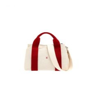 �����ؽ����̽� Stacey Daytrip Tote Canvas S Ivory_Red 0JSK3TT40304F