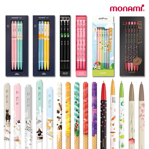 모나미 153 야미 0.5mm 볼펜 (5개)_이미지