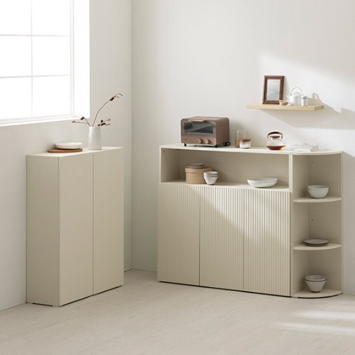 사사가구 루시엔 템바보드 높은 거실장 수납장 1200_이미지