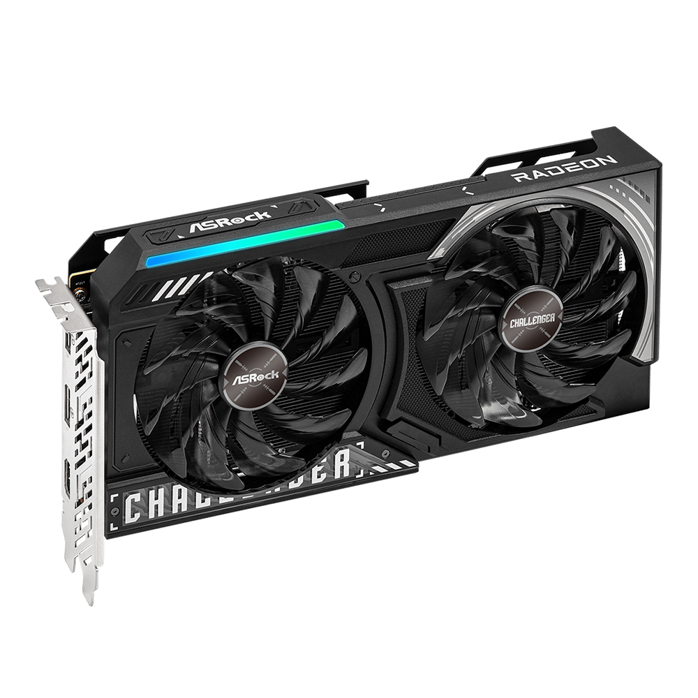 ASRock �󵥿� RX 9060 CHALLENGER D6 8GB �����Ƽ����