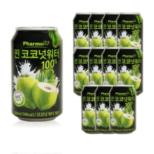 파모빗 찐 코코넛워터 100% 330ml (12개)_이미지