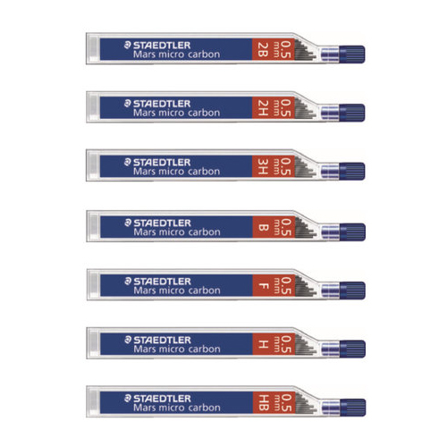 스테들러 마스 마이크로 카본 250 샤프심 0.5mm (1개)