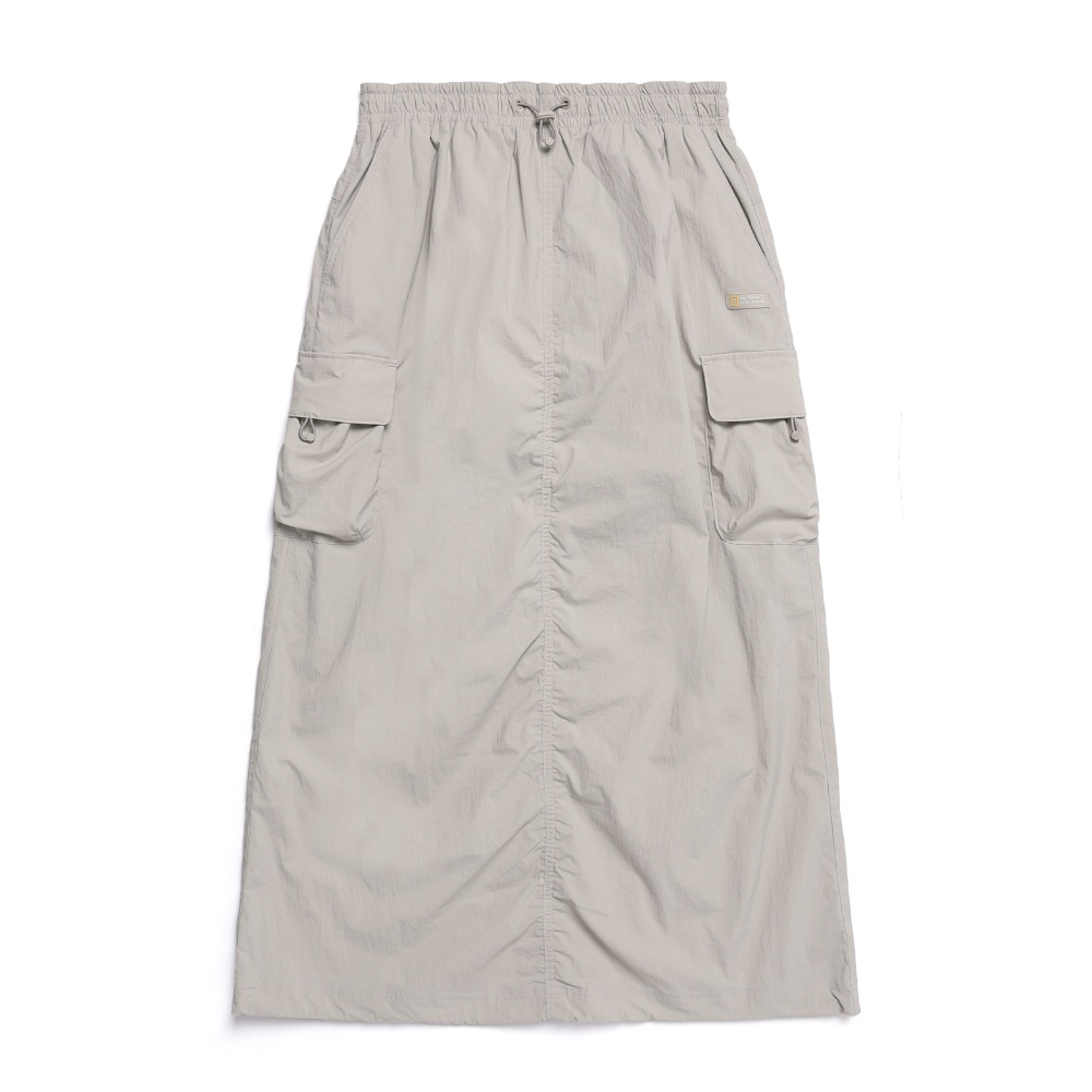 내셔널지오그래픽 시그너스 우븐 스트레치 카고 포켓 스커트 DARK N251WSK080