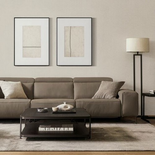 까사미아 루고 천연가죽 리클라이너 4인용_이미지