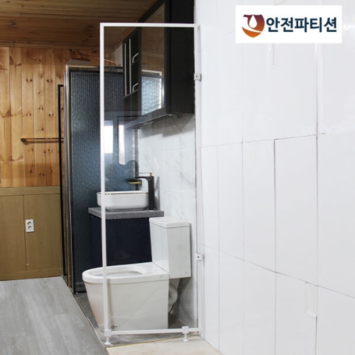 에코그린 안전파티션 AW110 투명 강화유리 파티션 750_이미지