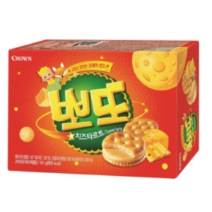 크라운제과 뽀또 치즈타르트 161g_이미지