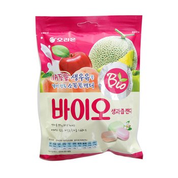 오리온 바이오 생과즙 캔디 99g이미지입니다. 누르면 해당 게시물로 새창이동합니다.