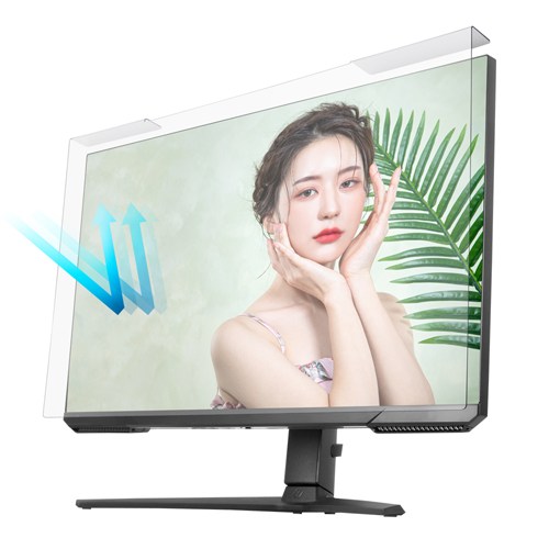 darkFlash 모니터 거치형 블루라이트차단 필름 (BLCM-27)_이미지