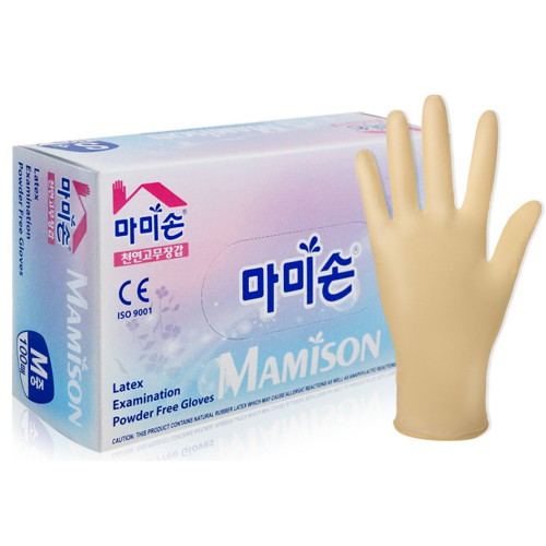 라텍스 장갑 M 100매