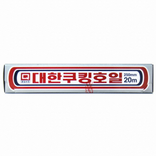 대한웰빙은박 대한쿠킹호일 25cm x 20m, 15㎛ (1개)_이미지