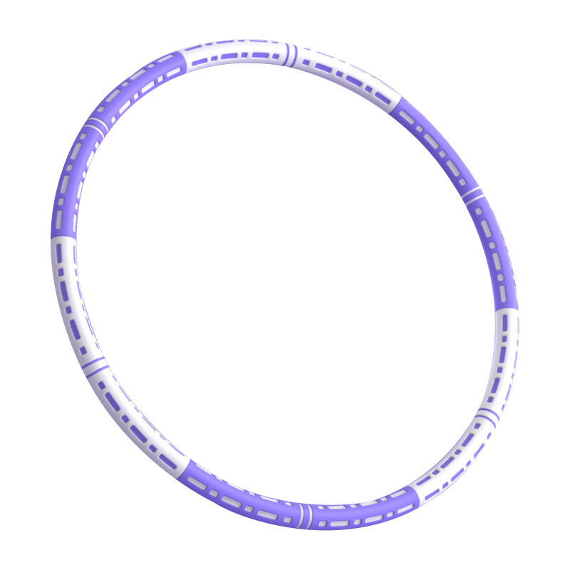 에버하우스 파스텔 초간편 조립식 훌라후프