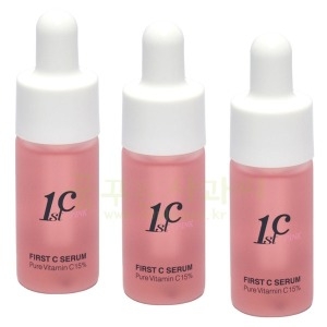 퍼스트씨 핑크 퓨어 비타민C 15% 세럼 시즌6 10ml (3개)_이미지