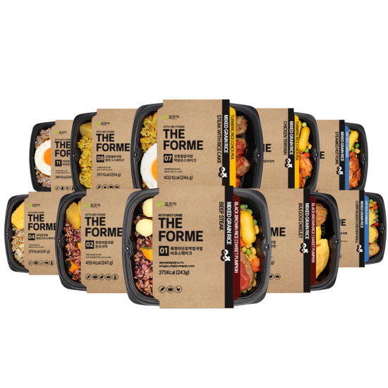 밥상푸드 포르미 시즌2 영양잡곡밥 10종류 (10팩)