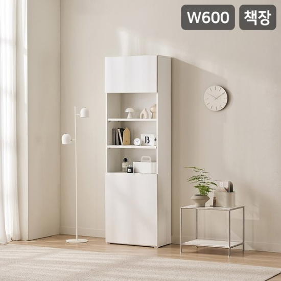  삼익가구 포커스모어 도어 책장 600