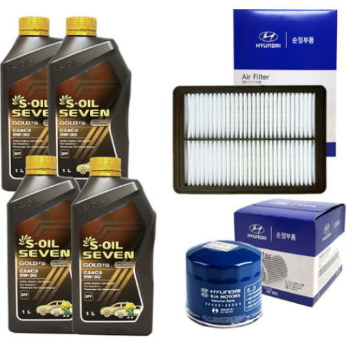 에쓰오일 세븐골드 5W30 + 순정필터 올뉴K5 2.0 CVVL 가솔린