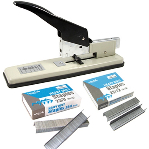 화신공업 스테이플러 113 + 스테이플 H13 8mm + H13 12mm 혼합색상 1세트