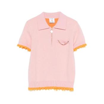ī�����ī logo embellishment polo shirt WSP26KW122501