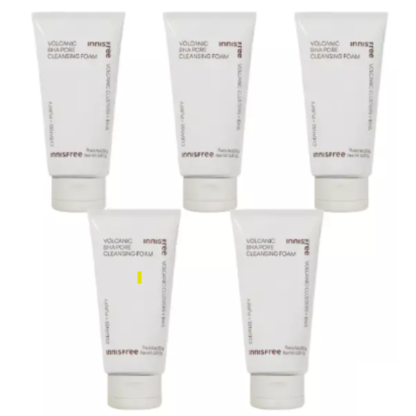 이니스프리 NEW 화산송이 모공 BHA 클렌징 폼 250g (5개)_이미지