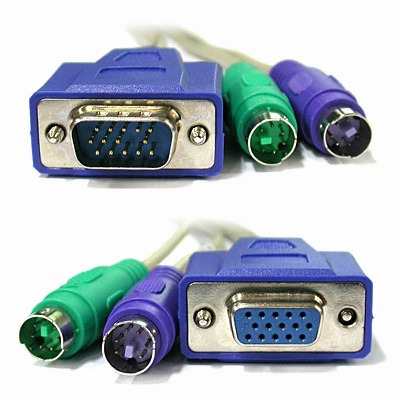 강원전자 NETmate Slim KVM 연장(RGB) 케이블 (10m)_이미지