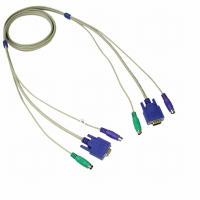 강원전자 NETmate Slim KVM 연장(RGB) 케이블 (10m)_이미지