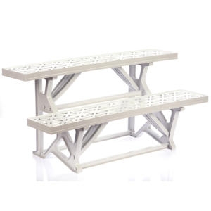 파워리빙 계단식 화분진열대 (선반 2단)