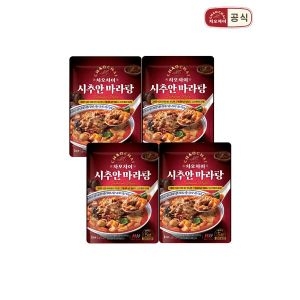 샘표식품 샘표 차오차이 시추안 마라탕 500g (4개)