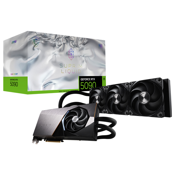 MSI 지포스 RTX 5090 슈프림 리퀴드 SOC D7 32GB