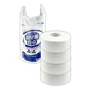 광진산업 점보롤 2겹 140m (4롤)_이미지