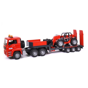 MAN TGA 로우 로더와 마니또 MLT 633 로더 (BR02774)