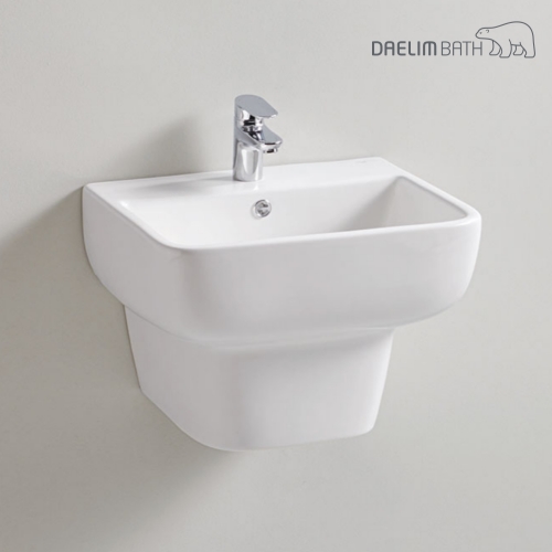 대림바스  평면붙임 반다리 세면기 CL-369