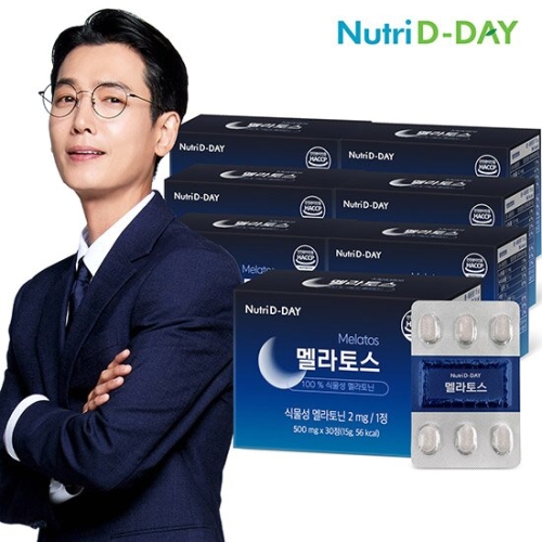 뉴트리디데이 멜라토스 500mg 30정 (7개)_이미지