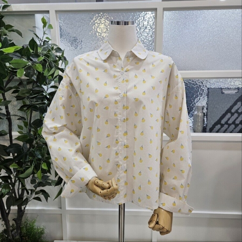 부루앤쥬디 HC42 로즈도트셔츠 로즈도트셔츠 BBSDSH003B