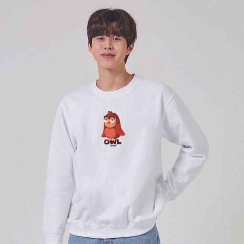 OWL 부엉이 겨울맨투맨 가을맨투맨 후드티 코디 W6E58CA