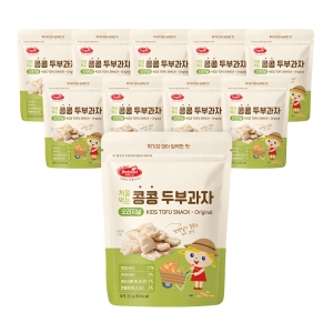 처음먹는 콩콩 두부과자 오리지널 20g